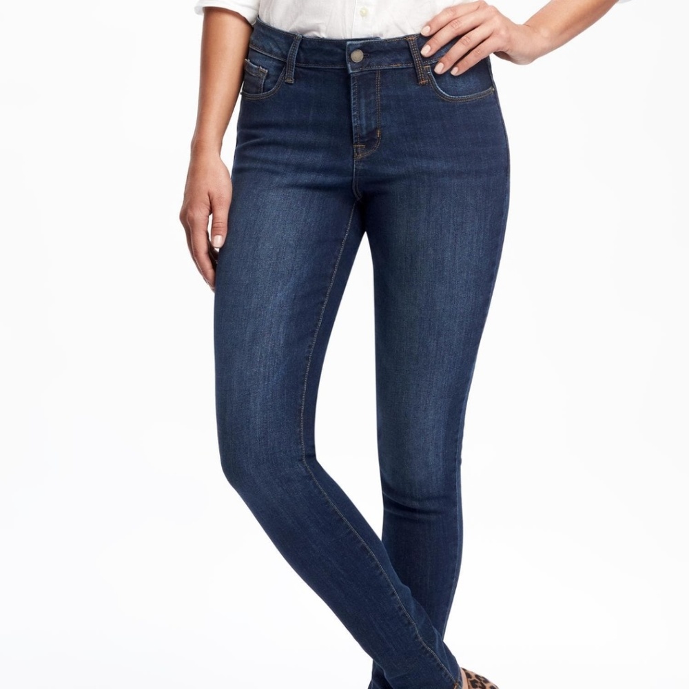 Old Navy × Midrise Rockstar Jeans